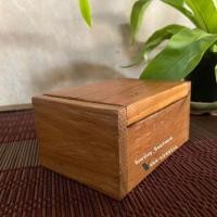 ราคา กล่องไม้สัก อเนกประสงค์ ใส่นามบัตร ไม้จิ้มฟัน เก็บของ จัดเก็บเครื่องประดับ (8951010497)