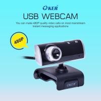 ราคา OKER OE-B35 WEB CAMERA กล้องเว็บแคมหัวเสียบ USB WEBCAM รองรับความละเอียดสูงสุด ปรับได้ 360° (24123747896)
