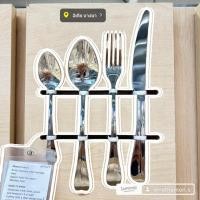 ราคา IKEA 24-piece cutlery set ชุดช้อนส้อมมีด 24 ชิ้น ช้อน ส้อม มีด ชุดช้อนส้อม สเตนเลส (26155641238)