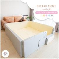 ราคา [ส่งฟรี] Elemo คอกกั้นเด็ก ขนาด 7ฟุต : 210x200x60cm *แถมประตู* คอกเสริมพัฒนาการเด็ก กันกระแทก เบาะรองคลาน รุ่น Mobi (7821716246)