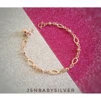 ราคา สร้อยข้อมือปะคำห่วงรีนากแท้ (47860205148)
