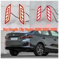 ราคา 2 ชิ้น 3-in-1 ไฟตัดหมอกไดนามิก LED 12V สําหรับ Honda City Sedan 2020-2022 (50108051361)