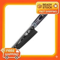 ราคา MITSUMOTO SAKARI Kiritsuke knife 180mm HAP40 (powdered HSS) Damascus, hand forged, fine cutting for sashimi and vegetables, professional all-purpose knife, G10 handle (46959987756)