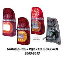ราคา ไฟท้าย VIGO 2005 2006 2008 2010 2011 2012 2014 led ไฟท้ายแต่ง วีโก้ led สีแดง C-BAR Taillamp Toyota vigo vigo champ (14847032343)