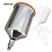 ราคา [Shiwaki] หม้อสเปรย์สีสําหรับ Anest Iwata 600ml ถ้วยอลูมิเนียมเกลียวเปลี่ยนถ้วยสําหรับยานยนต์บ้านภาพวาดพ่นสีอัตโนมัติ (27783593770)