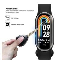 ราคา Anti Sweat และ Anti Drop Black Edge ฟิล์มนิรภัยและ High-Definition Hydrogel Film สําหรับ Xiaomi Band 10 9 8 Pro Active (45103860414)
