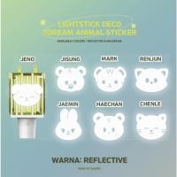 ราคา DREAM ANIMAL LIGHTSTICK DECO STICKER REFLECTIVE HOLOGRAM (nct 7dream neobong ชื่อเริ่มต้น REFLECTIVE ชื่อเริ่มต้น) (23674560547)
