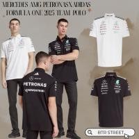 ราคา Mercedes AMG Petronas x Adidas Formula One 2025 Team Polo ของแท้ (46152713726)