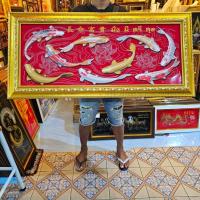 ราคา รูปปลาใหญ่ กรอบรูป รูปปลา ปลา ภาพมงคล เสริมฮวงจุ้ย บ้าน ร้านค้า ของที่ระลึก ของขวัญ รูปมังกร กรอบรูปมังกร (44802868974)