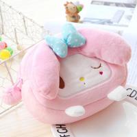 ราคา กระเป๋าใส่เครื่องสำอางค์ Sanrio Character ทรงกลม ขนนุ่ม มี4ลาย (3954409542)