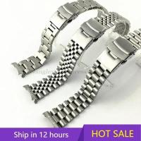 ราคา สําหรับ Seiko สแตนเลสสตีล 20 มม.22 มม.ผู้ชายกีฬาสายคล้อง srpd skx007/skx009 SRPD63K1 สําหรับ jubilee สร้อยข้อมือปลายโค้ง (46958070731)