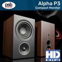 ราคา PSB Alpha P3 Compact Bookshelf Speakers Walnut (PAIR) (25675149708)