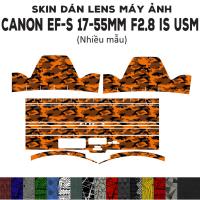 ราคา Canon EF-S 17-55mm F2.8 IS USM Lens Skin (หลายรุ่น) | Decal Film 3M สติ๊กเกอร์กันรอยเลนส์กล้อง 17-55mm (46961051014)