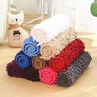 ราคา พรมเช็ดเท้าตัวหนอน ไมโครไฟเบอร์ ขนาด 38*58 Cm พื้นผิวหนานุ่ม ซึมซับน้ำได้ดี พื้นไม่ลื่น ยึดเกาะได้ดี (26223350665)