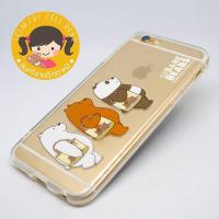 ราคา เคส iphone we bare bears ทุกรุ่น TC04 (131049214)