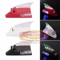 ราคา เสาอากาศรถยนต์ Shark Fin พร้อมไฟขับเคลื่อนด้วยลม / Dummy Shark Fin Led RGB (52152592454)