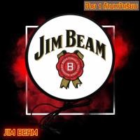 ราคา Jim Beam ป้ายไฟ ป้ายไฟled ป้ายกล่องไฟ ป้ายไฟเหล้า ป้ายจิมบีม ป้ายled ด้านเดียว หน้าเรียบ ขนาด 30-40 ซม. พร้อมส่ง (41068547495)