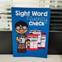ราคา English Sight Word & Reading Fluency Workbook หนังสือภาษาอังกฤษสําหรับเด็กฝึกภาษาอังกฤษก่อนวัยเรียน คําอวยพรของเด็ก (41113104574)