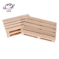 ราคา [mayhome] ที่รองแก้วเครื่องดื่มพาเลทไม้ขนาดเล็กสําหรับเครื่องดื่มร้อนและเย็นพาเลทไม้ {TH} (46960823722)