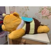 ราคา ตุ๊กตาหมีพูห์ Winnie the Pooh แต่งชุดผึ้ง ท่านอน ขนาด 21“ ใหม่ป้ายห้อย (48500688779)
