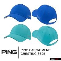 ราคา PING CAP WOMENS CRESTING SS25 PING CAP WOMEN หมวกกอล์ฟ หมวกกีฬาผู้หญิง (27979318776)