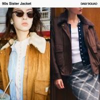 ราคา DAILY WOOL 90 SISTER JACKET แจ็กเก็ตผ้าหนังกลับ กันหนาว กันลม ปกเฟอร์ ถอดปกได้ ซับในใยกันหนาว (41268879686)
