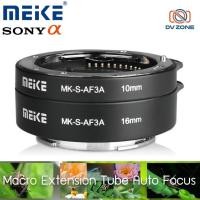 ราคา ท่อมาโคร Meike Macro Extension Tube Auto Focus for Sony E FE Mirrorless (813061016)