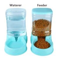 ราคา 3.8L PP material Pet feeder Pet Water Fountain Drink Bowl Automatic Pet Feeder Large Cat Dog Food Dispenser (45454612502)