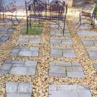 ราคา แม่พิมพ์จัดสวน แผ่นทางเดินในสวน ขนาด 50x50x4 cm ลายอิฐ 4ชิ้น (สีดำ)#457 (466783272)
