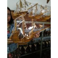 ราคา เรือสำเภาจำลองไม้สัก เรือไม้สัก - ขนาด S (1380848830)