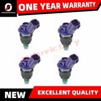 ราคา 4Pcs Fuel Injectors 16600-67U01 Fits Nissan 240SX Silvia KA24DE S13 SR20DET (53604124443)