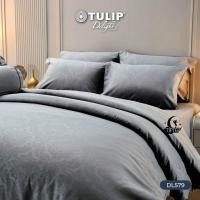 ราคา Tulip Delight ผ้าปูที่นอน (ไม่รวมผ้านวม) 3.5/5/6 ฟุต อัดลาย Emboss : DL579 (24525596719)