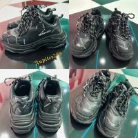 ราคา Balenciaga All Over Logo Triple S Black (Women's)524039 size 39 (22151387252)
