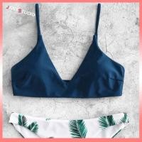 ราคา ชุดว่ายน้ำทูพีชพร้อมส่ง ชุดว่ายน้ำ บิกินี่ทูพีช ชุดว่ายน้ำทูพีช เสื้อโชว์อกและกางเกงเอวสูง (21089268938)