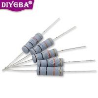 ราคา 10PCS 5W ตัวต้านทานฟิล์มคาร์บอน 5% 1R-1M 2.2r 10r 22r 47r 51r 100r 150r 470r 1k 4.7k 10k 47k 10k 10 22 47 51 100 150 โอห์มความต้านทาน 0.1R-20R โอห์ม 0.1R โอห์ม 0.1 (53159999764)