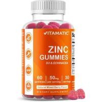 ราคา Vitamatic Zinc 50mg – 60 Gluten – พอร์ตภูมิคุ้มกันเพื่อสุขภาพสําหรับผู้ใหญ่ชายและหญิง (55208523654)