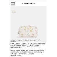 ราคา coach small box cosmetic แท้100% (10711177275)