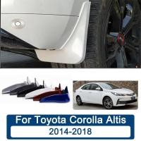ราคา บังโคลน Toyota Corolla Altis 2014-2018 ยางกันโคลน ยางกันขี้โคลน อุปกรณ์เสริมรถยนต์ 4ประตู (52710099099)