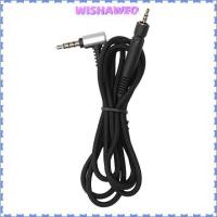 ราคา WISHAWEO สายหูฟัง, ปลั๊กแอนด์เพลย์แบบยืดหยุ่น 3.5 มม.สายหูฟัง, สายสัญญาณเสียงหูฟังสําหรับ Sennheiser G4ME ONE/GAME ZERO/PC373D/GSP350/GSP500/GSP600 (50109034723)