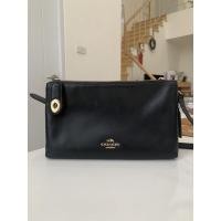 ราคา Coach แท้มือสอง หนังแท้ สีดำ (10396524909)