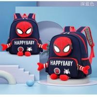 ราคา [กระเป๋านักเรียนนักเรียน] สไตล์ใหม่ Spiderman โรงเรียนอนุบาลขนาดเล็กขนาดกลางน่ารักกระเป๋าเป้สะพายหลังเด็กสาวการ์ตูนกระเป๋านักเรียน Boy Outing Leisure 260520 (46360856623)