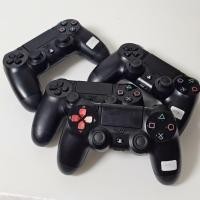 ราคา จอยแท้ PS4 สีดำ Gen1 Gen2 มือสอง แท้ (USED) จอยสำหรับเครื่อง Playstation 4 (6727937545)