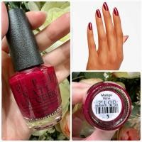 ราคา สียาทาเล็บ สีแดง OPI - NLL87 - Malaga Wine (40011163029)