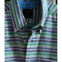 ราคา เสื้อเชิ้ตคอปกแขนสั้นBaffone แบรนด์ญี่ปุ่น มือสองสภาพดี (28452236916)