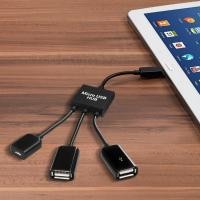 ราคา Micro USB 2.0 OTG Hug Converter OTG Adapter for Tablet Android Mobile Phone Samsung Galaxy S7 S6 S5 LG HTC Cable Reader (1972385017)