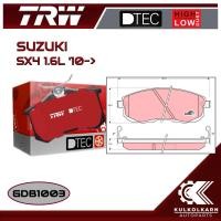 ราคา ผ้าเบรคหน้า TRW สำหรับ SUZUKI SX4 1.6L '10-> (GDB1003) (20634077254)