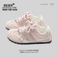 ราคา BEIER รองเท้ากีฬา Auth Beier ของแท้, รองเท้าผ้าใบ beier สีชมพูสําหรับทารก, ร้านขายรองเท้า beier สีเบจที่สะดวกสบาย 3501 (42519638933)