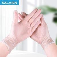 ราคา Kalaien 20ชิ้นถุงมือพีวีซีทิ้งขนาด s/m/l สำหรับการปรุงอาหาร, เตรียมอาหาร, ทำความสะอาดในครัวเรือนไม่ง่ายที่จะทำลาย, กันน้ำ, ทนน้ำมันและถุงมือไม่ติด (29616477565)