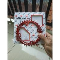 ราคา 34T BCD104 ใบจานจักรยานหอยทาก Second Low Km (55858732779)