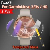 ราคา ฟิล์มกระจกนิรภัยกันรอยหน้าจอ ป้องกันแสงสีฟ้า สําหรับ Garmin GarminMove 3 3s Vivomove HR 2.5D 9H (21879117158)